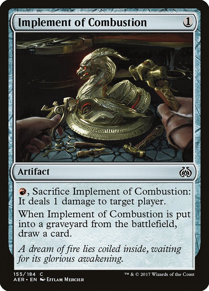 Implement of Combustion [Aether Revolt] - Magic: The Gathering - Card Brawlers | Quebec | Canada |