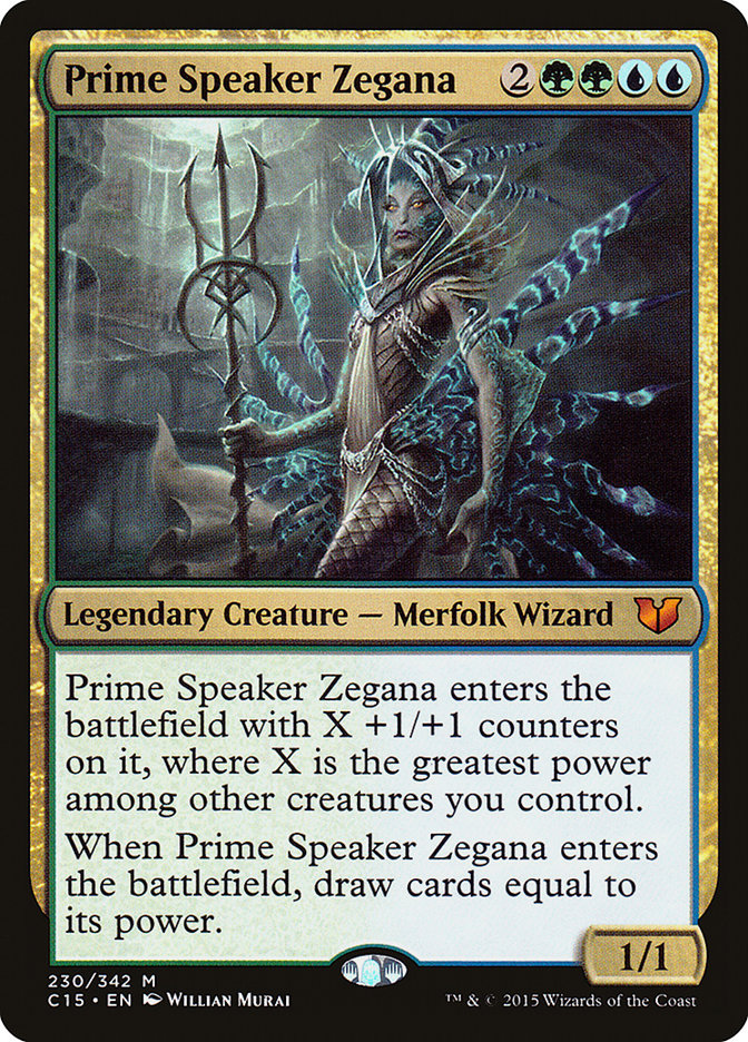 Prime Speaker Zegana [Commander 2015] - Magic: The Gathering - Card Brawlers | Quebec | Canada |