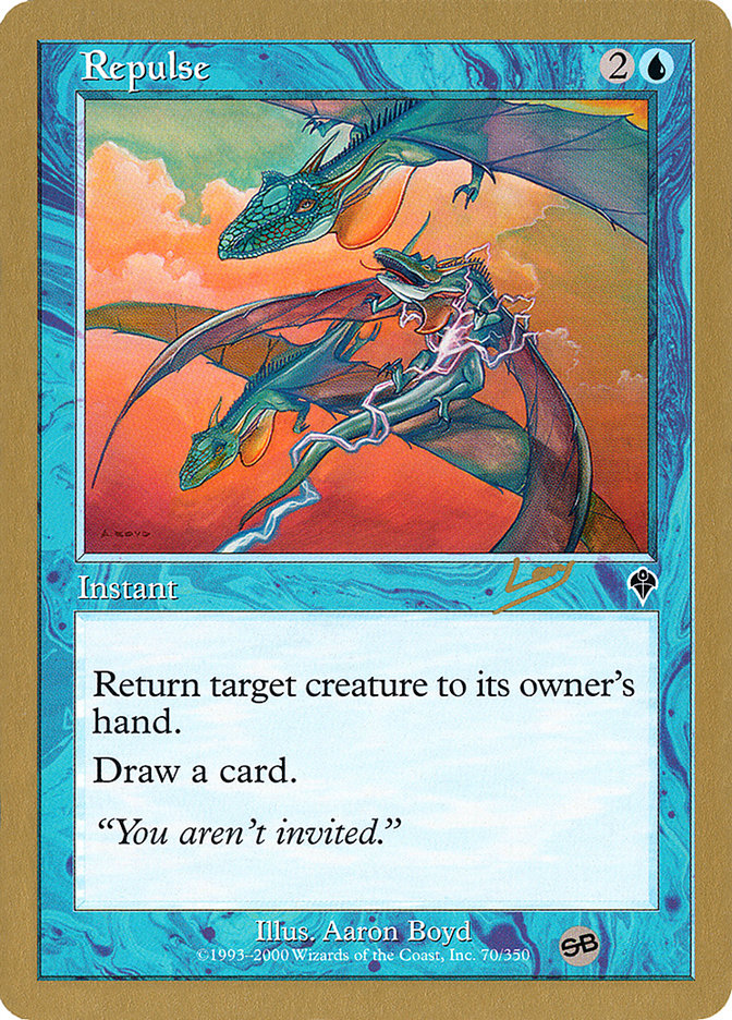 Repulse (Raphael Levy) (SB) [World Championship Decks 2002] - Magic: The Gathering - Card Brawlers | Quebec | Canada |
