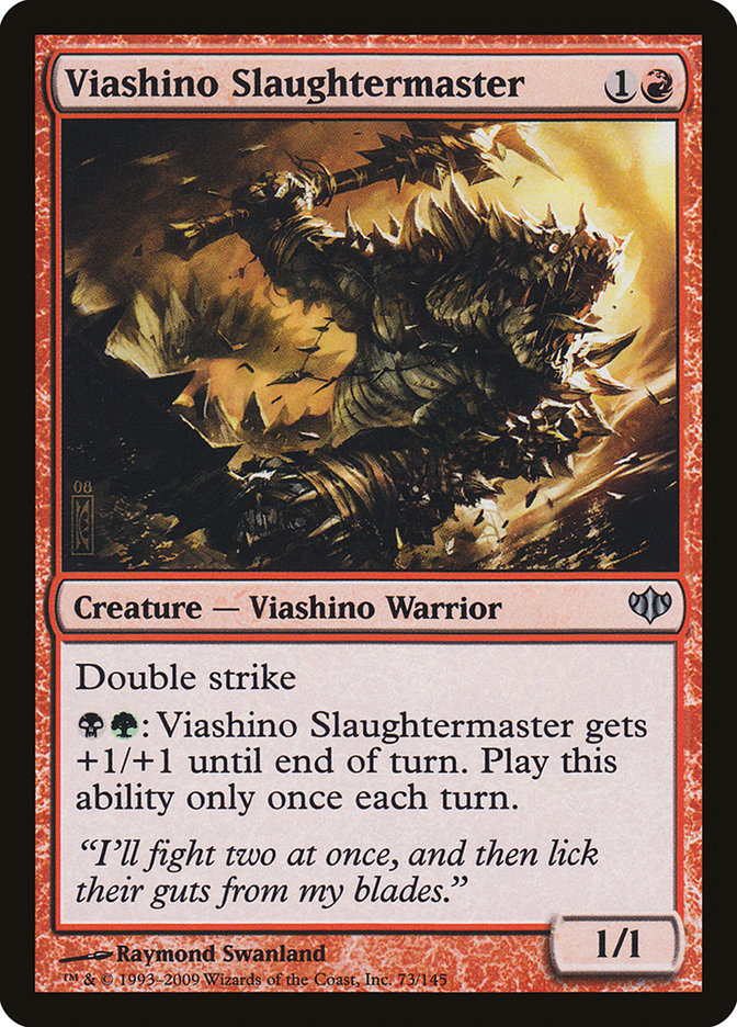 Viashino Slaughtermaster [Conflux] - Magic: The Gathering - Card Brawlers | Quebec | Canada |