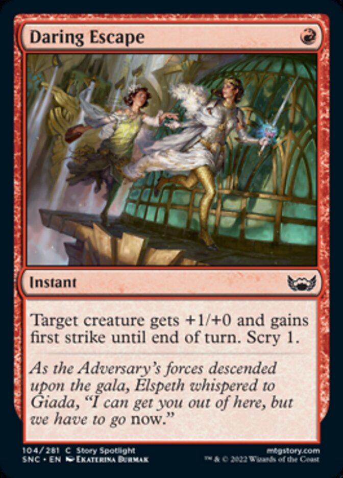 Daring Escape [Streets of New Capenna] - Magic: The Gathering - Card Brawlers | Quebec | Canada |