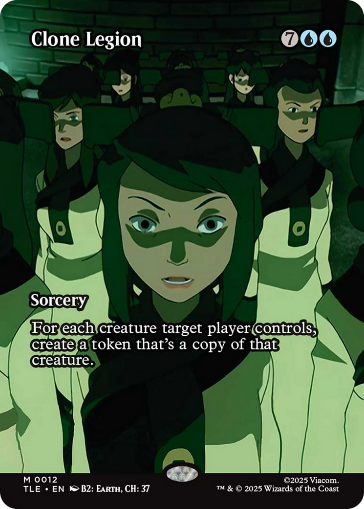 Clone Legion (Borderless) [Avatar: The Last Airbender: Eternal-Legal] - Magic: The Gathering - Card Brawlers | Quebec | Canada |