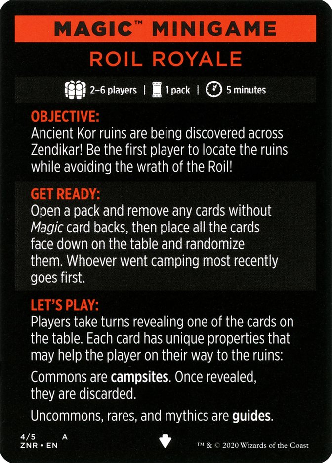 Roil Royale (Magic Minigame) [Zendikar Rising Minigame] - Magic: The Gathering - Card Brawlers | Quebec | Canada |
