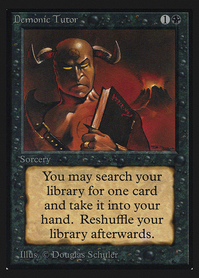 Demonic Tutor [International Collectors' Edition] - Magic: The Gathering - Card Brawlers | Quebec | Canada |