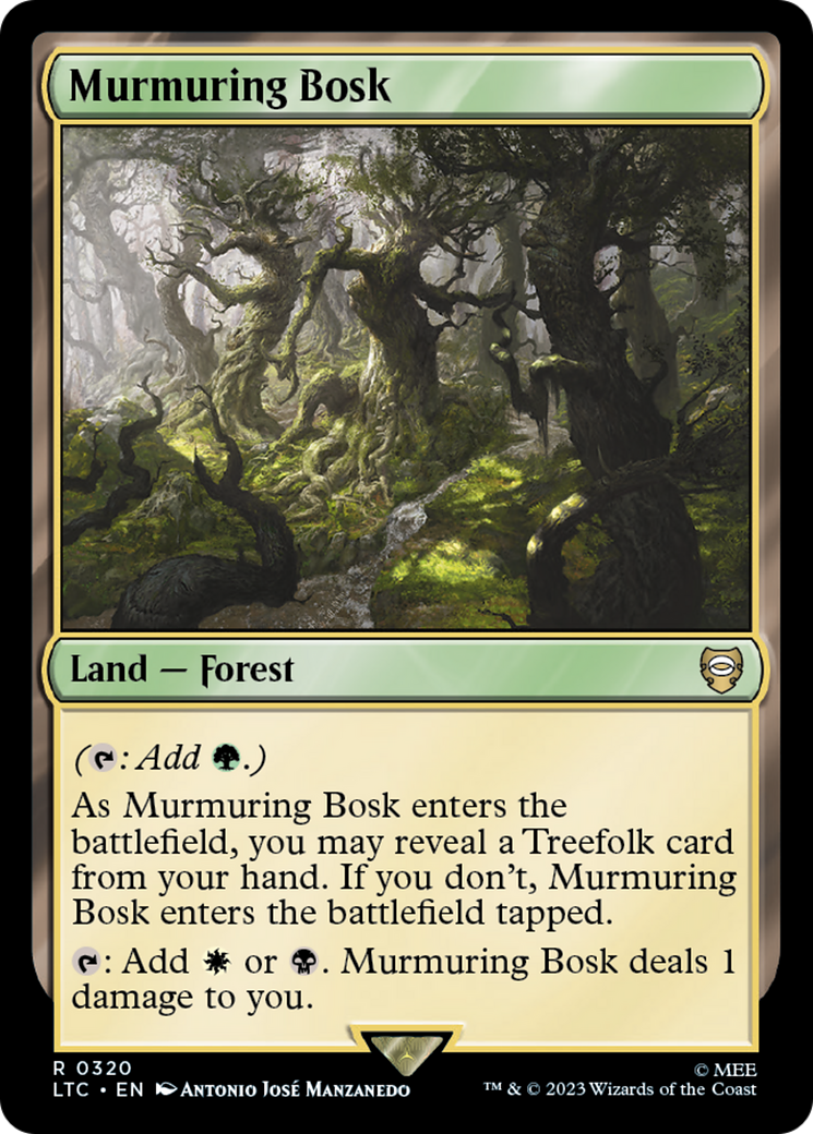 Murmuring Bosk [The Lord of the Rings: Tales of Middle-Earth Commander] - Magic: The Gathering - Card Brawlers | Quebec | Canada |