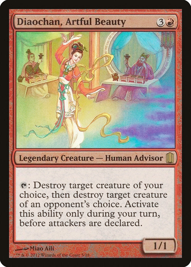 Diaochan, Artful Beauty [Commander's Arsenal] - Magic: The Gathering - Card Brawlers | Quebec | Canada |