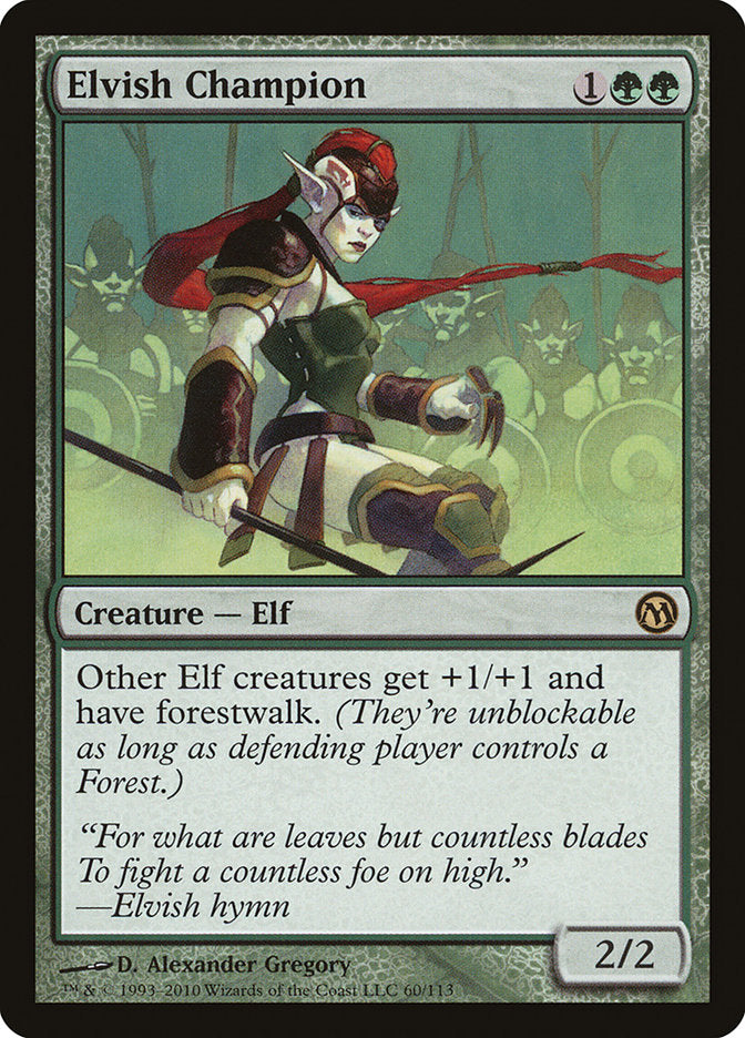 Elvish Champion [Duels of the Planeswalkers] - Magic: The Gathering - Card Brawlers | Quebec | Canada |