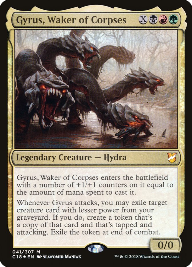 Gyrus, Waker of Corpses [Commander 2018] - Magic: The Gathering - Card Brawlers | Quebec | Canada |