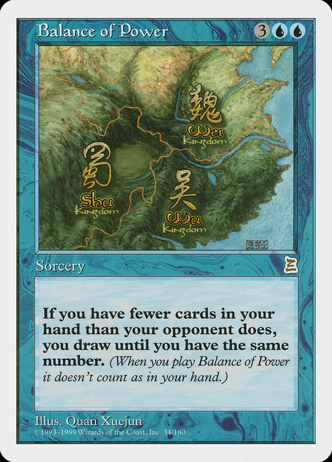 Balance of Power [Portal Three Kingdoms] - Magic: The Gathering - Card Brawlers | Quebec | Canada |