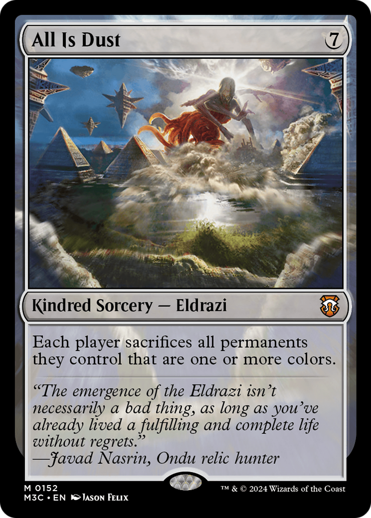 All Is Dust (Ripple Foil) [Modern Horizons 3 Commander] - Magic: The Gathering - Card Brawlers | Quebec | Canada |