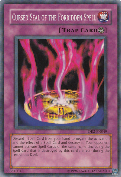 Cursed Seal of the Forbidden Spell [DR2-EN049] Common - Yu-Gi-Oh! - Card Brawlers | Quebec | Canada |