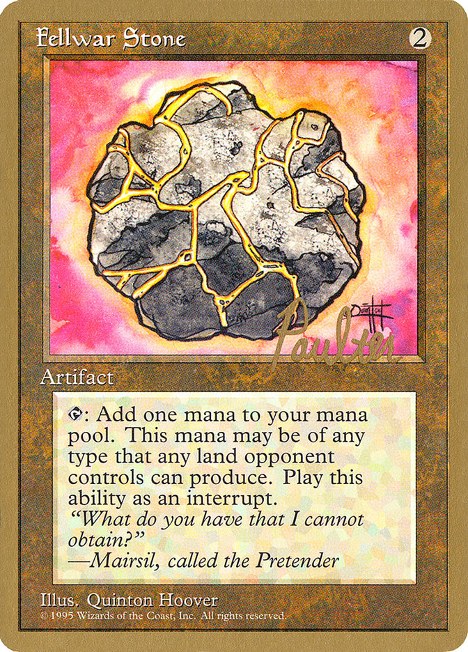 Fellwar Stone (Preston Poulter) [Pro Tour Collector Set] - Magic: The Gathering - Card Brawlers | Quebec | Canada |