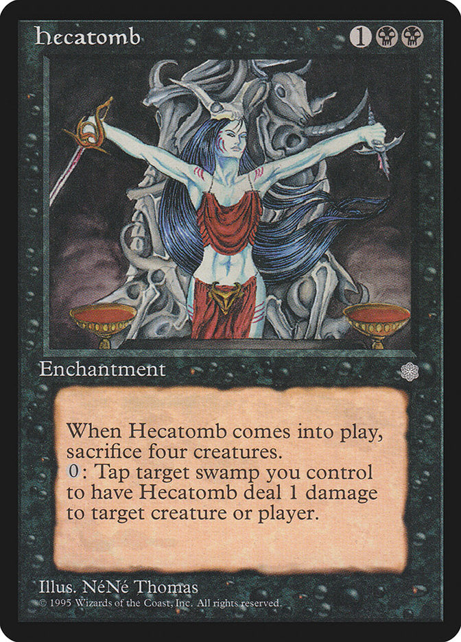 Hecatomb [Ice Age] - Magic: The Gathering - Card Brawlers | Quebec | Canada |