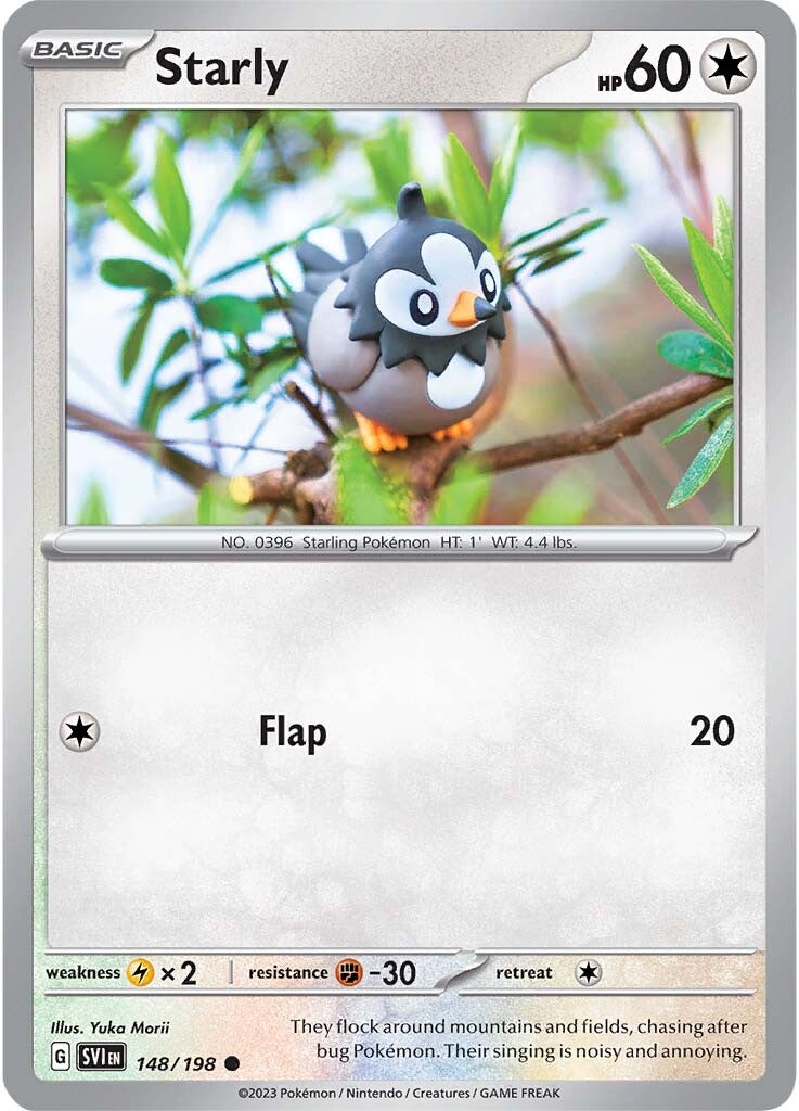 Starly (148/198) [Scarlet & Violet: Base Set] - Pokémon - Card Brawlers | Quebec | Canada |