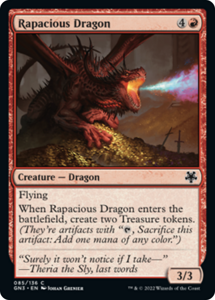 Rapacious Dragon [Game Night: Free-for-All] - Magic: The Gathering - Card Brawlers | Quebec | Canada |