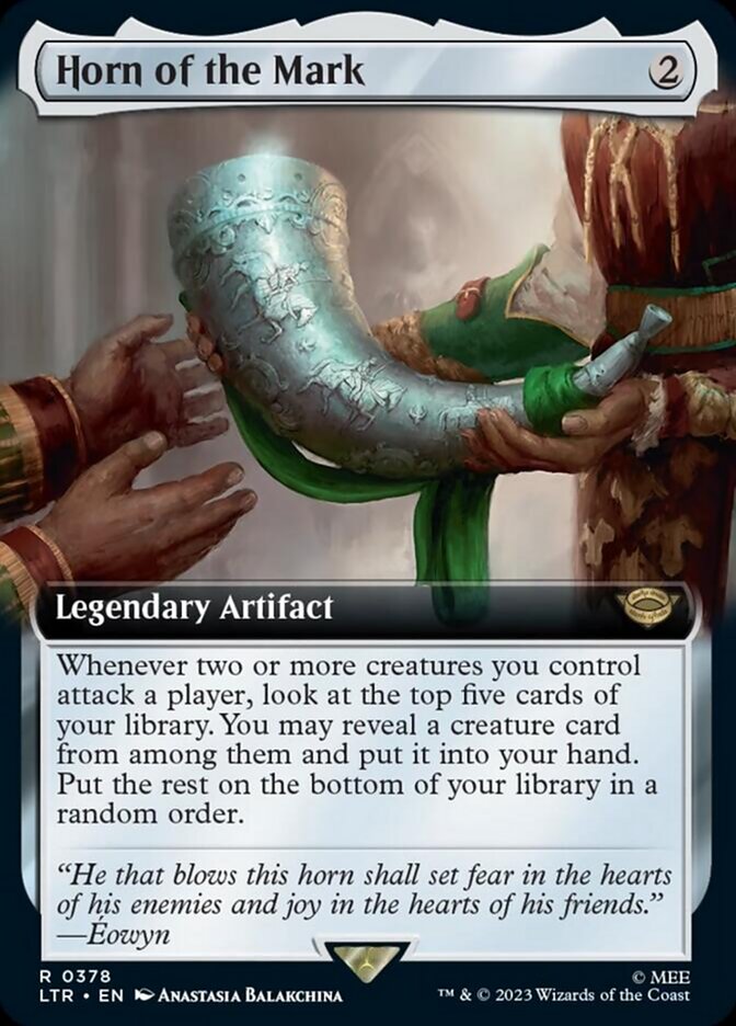 Horn of the Mark (Extended Art) [The Lord of the Rings: Tales of Middle-Earth] - Magic: The Gathering - Card Brawlers | Quebec | Canada |