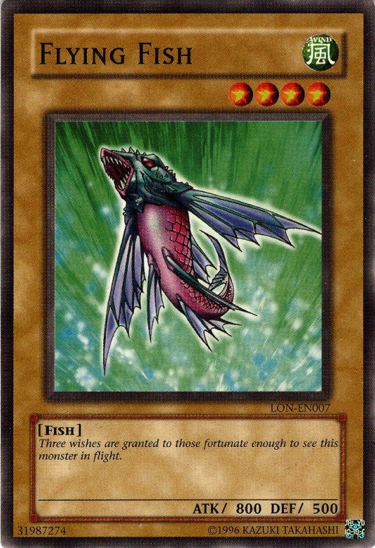 Flying Fish [LON-EN007] Common - Yu-Gi-Oh! - Card Brawlers | Quebec | Canada |