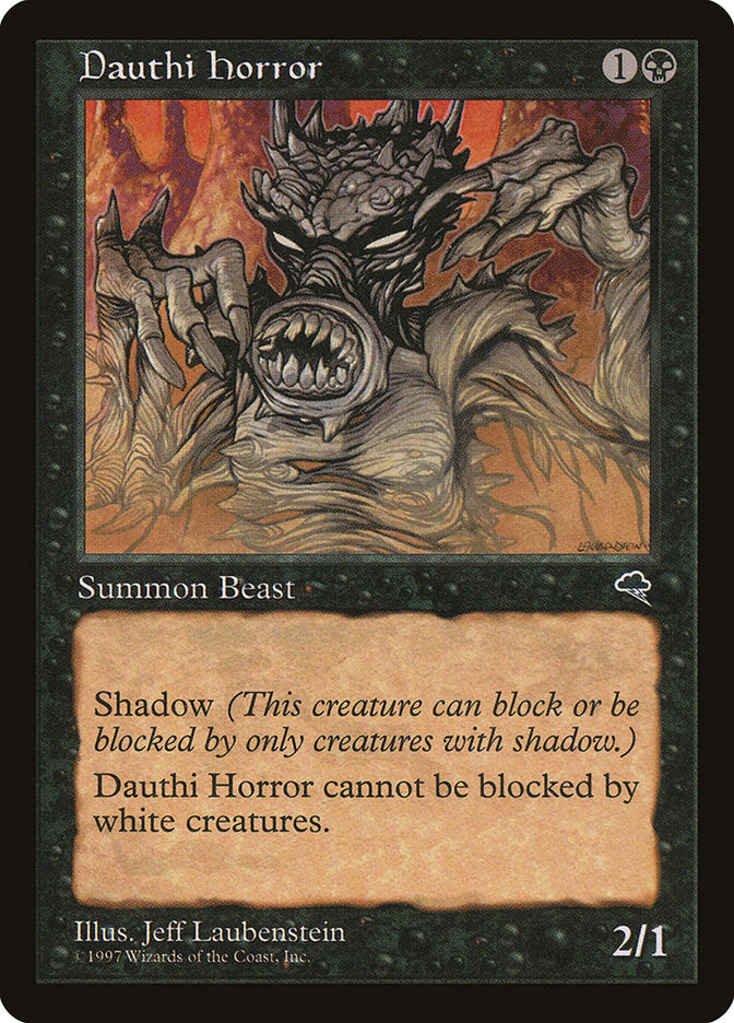 Dauthi Horror [Tempest] - Magic: The Gathering - Card Brawlers | Quebec | Canada |