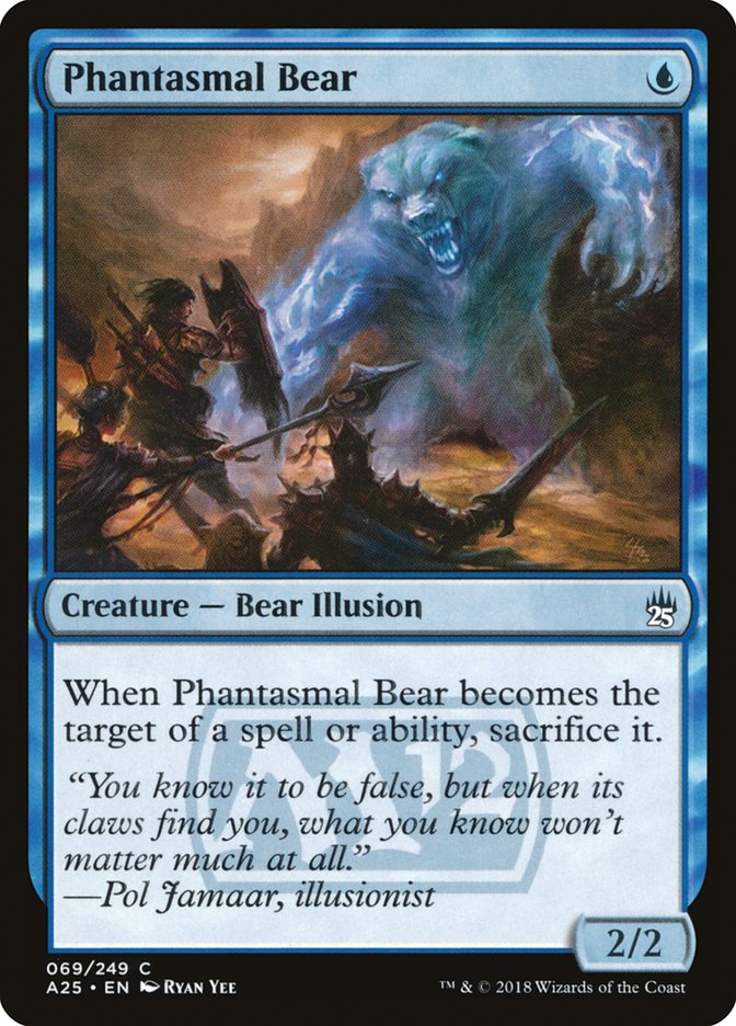 Phantasmal Bear [Masters 25] - Magic: The Gathering - Card Brawlers | Quebec | Canada |