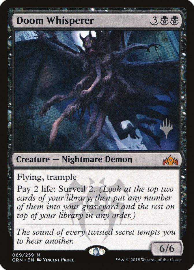 Doom Whisperer (Promo Pack) [Guilds of Ravnica Promos] - Magic: The Gathering - Card Brawlers | Quebec | Canada |