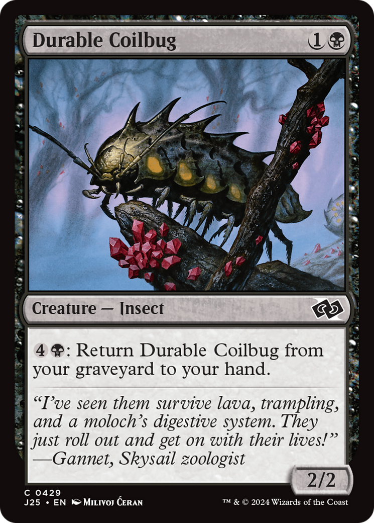 Durable Coilbug [Foundations Jumpstart] - Magic: The Gathering - Card Brawlers | Quebec | Canada |