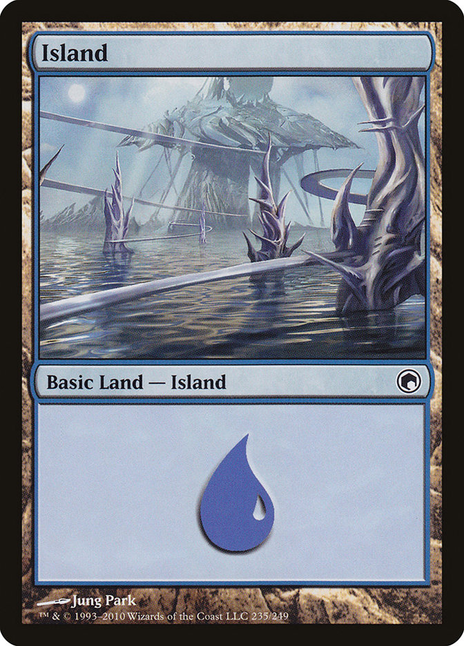 Island (235) [Scars of Mirrodin] - Magic: The Gathering - Card Brawlers | Quebec | Canada |