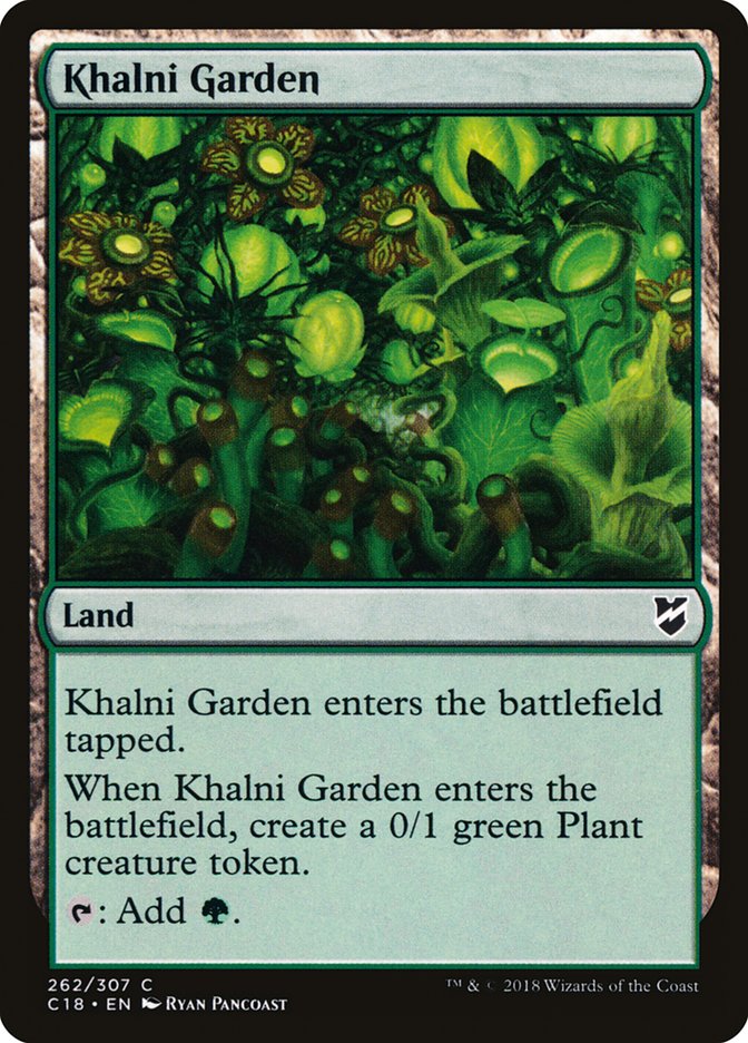 Khalni Garden [Commander 2018] - Magic: The Gathering - Card Brawlers | Quebec | Canada |