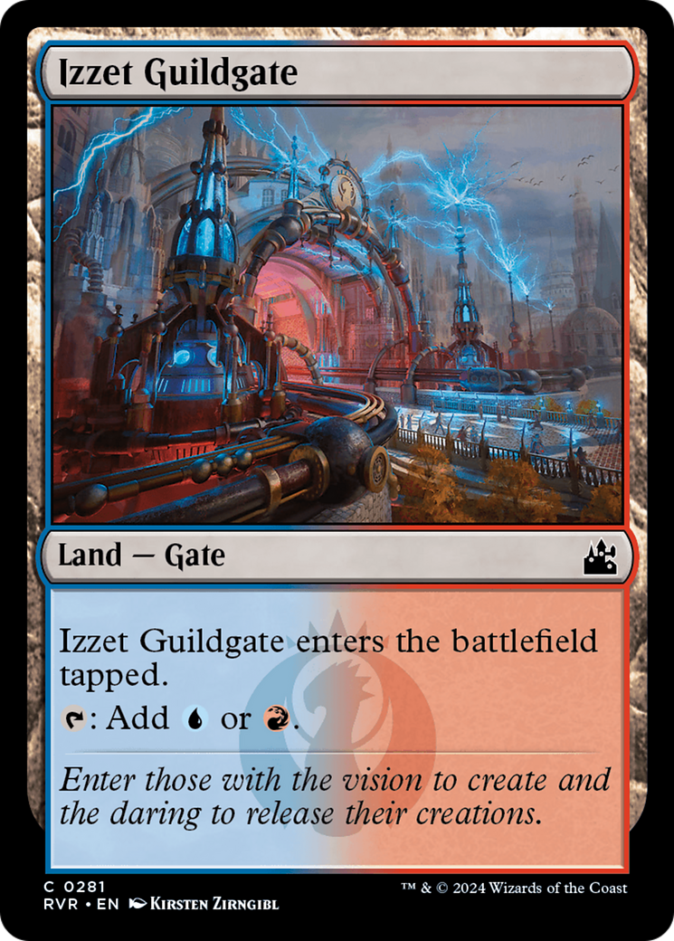 Izzet Guildgate [Ravnica Remastered] - Magic: The Gathering - Card Brawlers | Quebec | Canada |