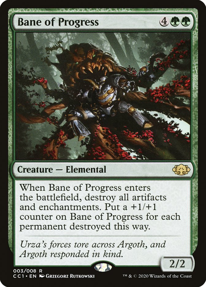 Bane of Progress [Commander Collection: Green] - Magic: The Gathering - Card Brawlers | Quebec | Canada |