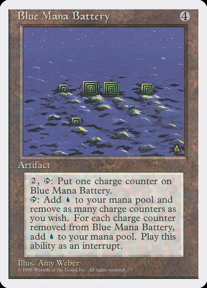 Blue Mana Battery [Fourth Edition] - Magic: The Gathering - Card Brawlers | Quebec | Canada |