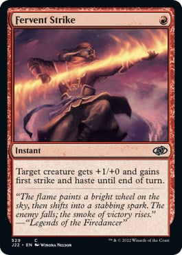 Fervent Strike [Jumpstart 2022] - Magic: The Gathering - Card Brawlers | Quebec | Canada |