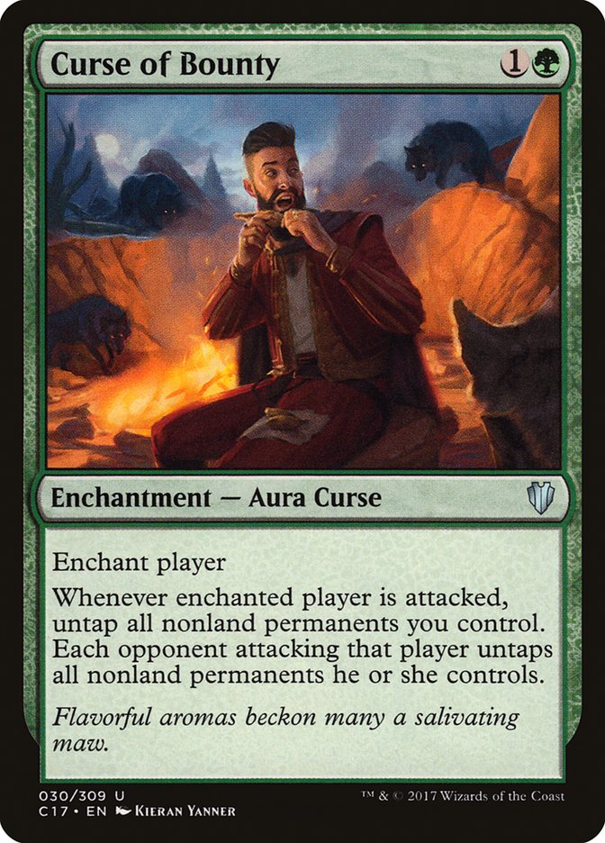 Curse of Bounty [Commander 2017] - Magic: The Gathering - Card Brawlers | Quebec | Canada |
