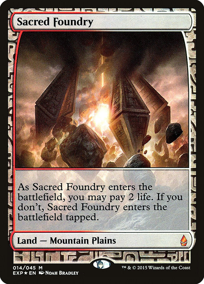 Sacred Foundry [Zendikar Expeditions] - Magic: The Gathering - Card Brawlers | Quebec | Canada |