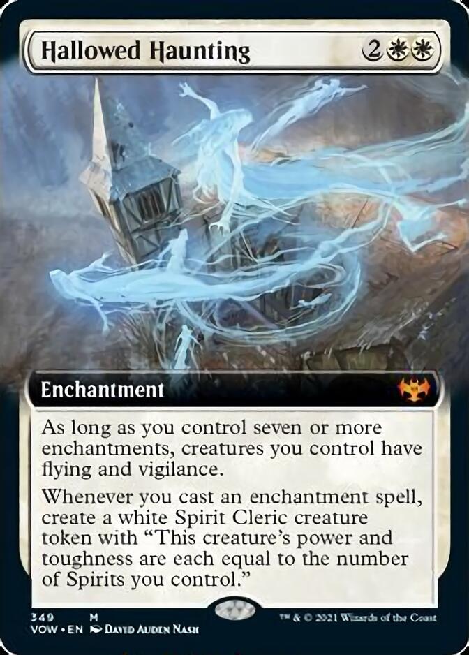Hallowed Haunting (Extended Art) [Innistrad: Crimson Vow] - Magic: The Gathering - Card Brawlers | Quebec | Canada |