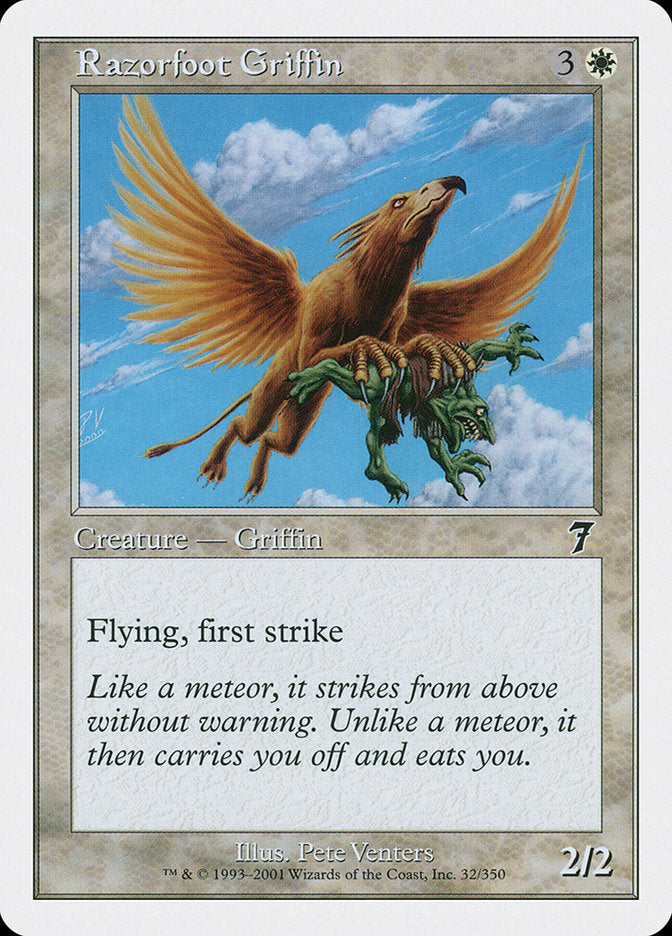 Razorfoot Griffin [Seventh Edition] - Magic: The Gathering - Card Brawlers | Quebec | Canada |