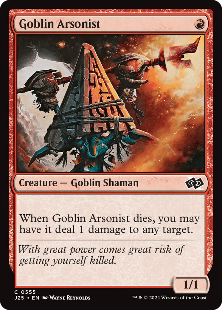 Goblin Arsonist [Foundations Jumpstart] - Magic: The Gathering - Card Brawlers | Quebec | Canada |