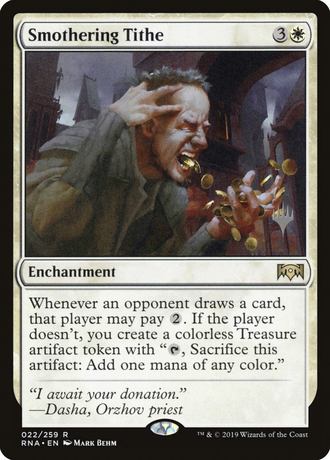 Smothering Tithe (Promo Pack) [Ravnica Allegiance Promos] - Magic: The Gathering - Card Brawlers | Quebec | Canada |