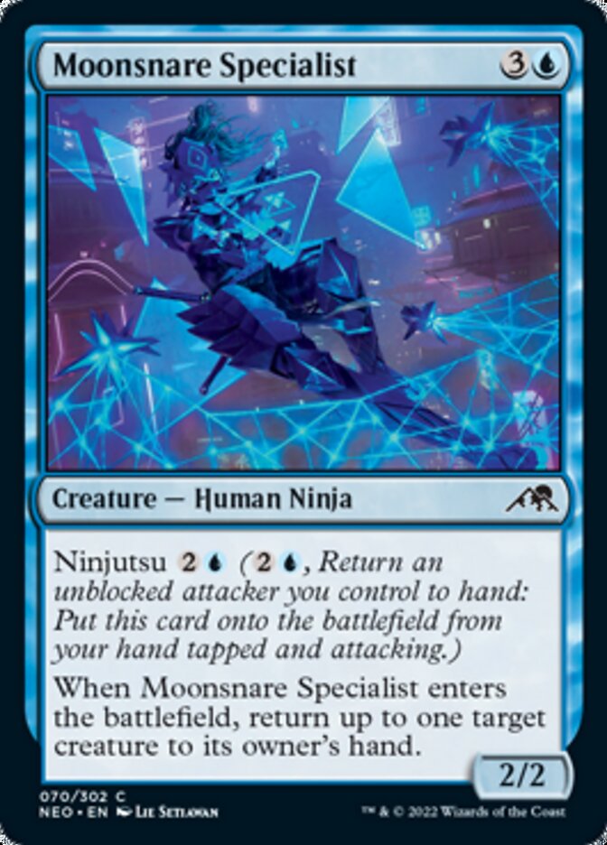 Moonsnare Specialist [Kamigawa: Neon Dynasty] - Magic: The Gathering - Card Brawlers | Quebec | Canada |
