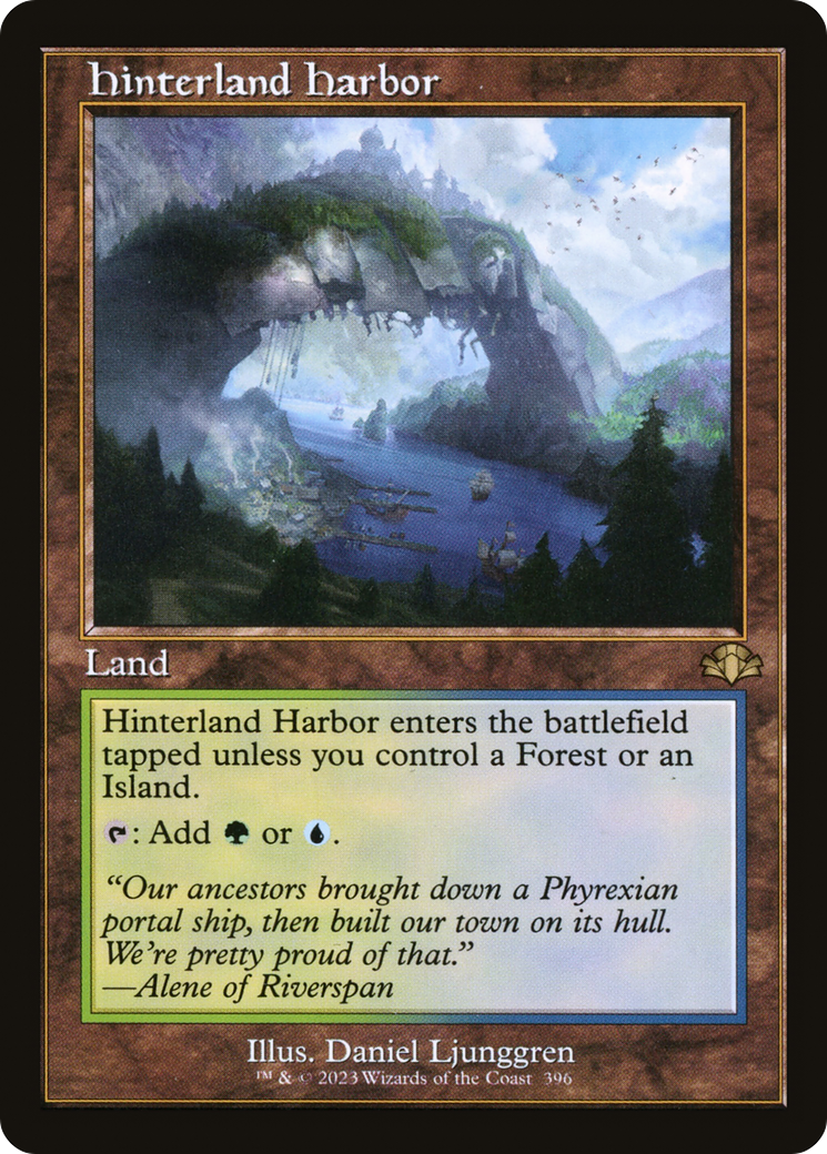 Hinterland Harbor (Retro) [Dominaria Remastered] - Magic: The Gathering - Card Brawlers | Quebec | Canada |