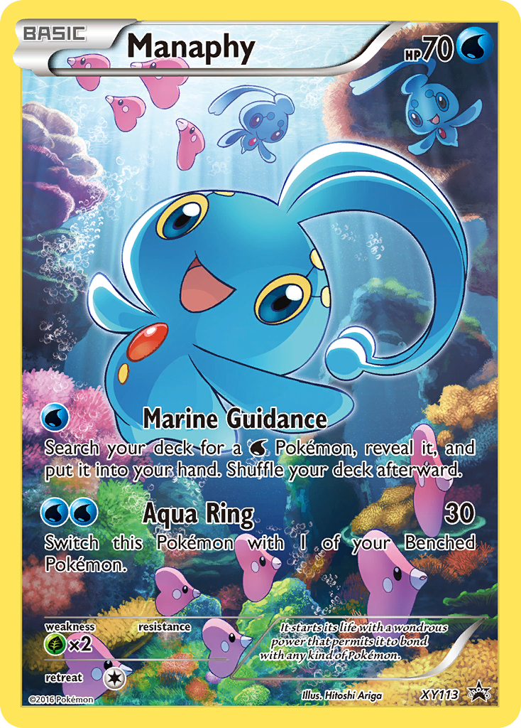 Manaphy (XY113) [XY: Black Star Promos] - Pokémon - Card Brawlers | Quebec | Canada |