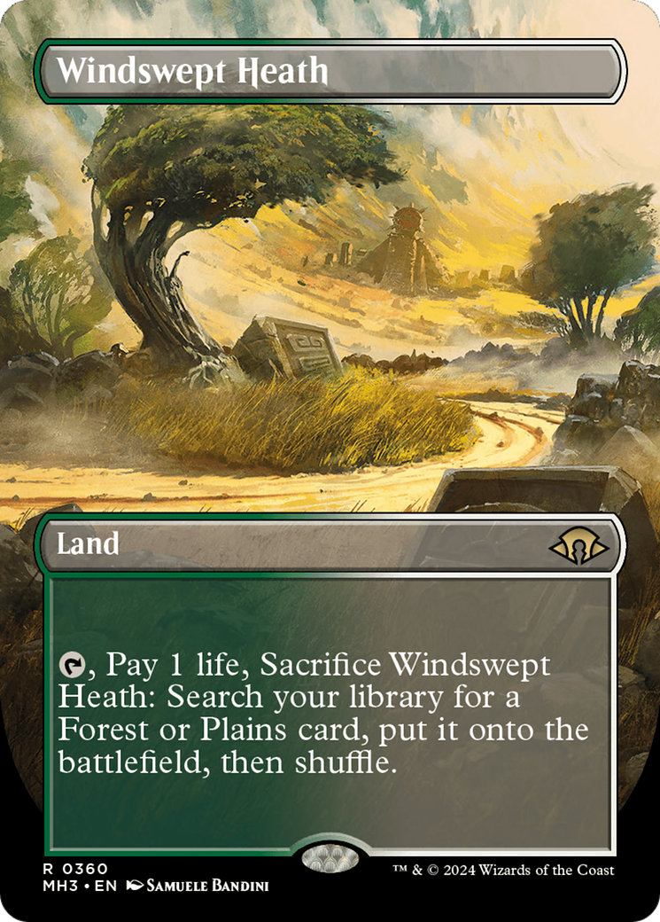 Windswept Heath (Borderless) [Modern Horizons 3] - Magic: The Gathering - Card Brawlers | Quebec | Canada |