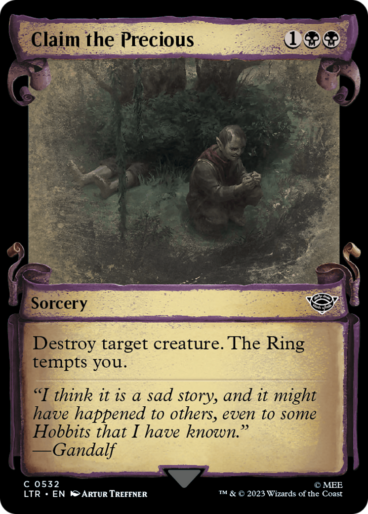 Claim the Precious [The Lord of the Rings: Tales of Middle-Earth Showcase Scrolls] - Magic: The Gathering - Card Brawlers | Quebec | Canada |