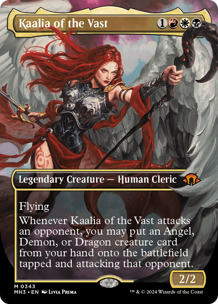 Kaalia of the Vast (Borderless) (0343) [Modern Horizons 3] - Magic: The Gathering - Card Brawlers | Quebec | Canada |