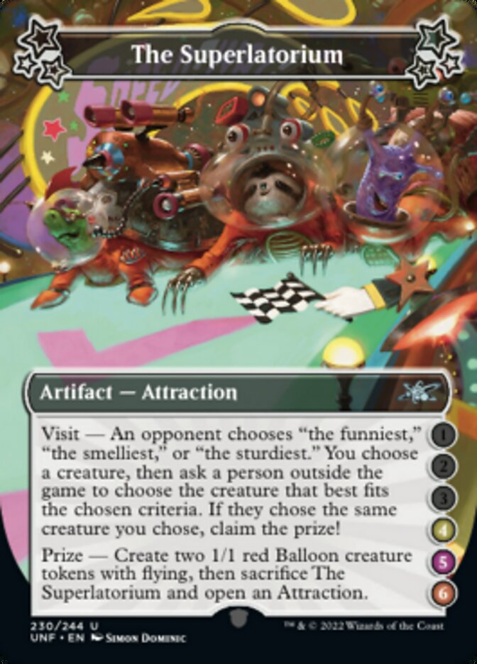 The Superlatorium (4-5-6) [Unfinity] - Magic: The Gathering - Card Brawlers | Quebec | Canada |