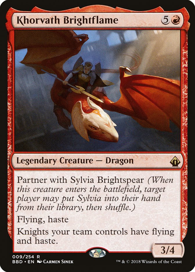 Khorvath Brightflame [Battlebond] - Magic: The Gathering - Card Brawlers | Quebec | Canada |