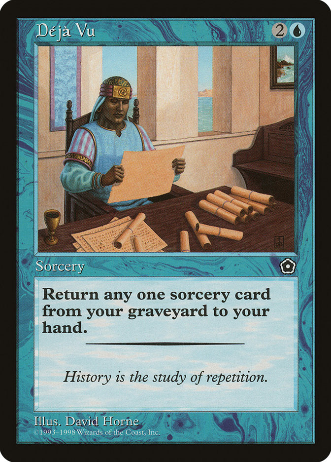 Deja Vu [Portal Second Age] - Magic: The Gathering - Card Brawlers | Quebec | Canada |