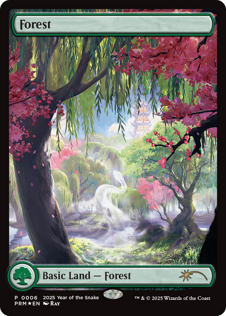 Forest (Year of the Snake 2025) [Standard Showdown Promos] - Magic: The Gathering - Card Brawlers | Quebec | Canada |