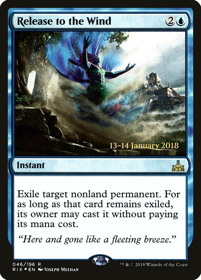 Release to the Wind [Rivals of Ixalan Prerelease Promos] - Magic: The Gathering - Card Brawlers | Quebec | Canada |