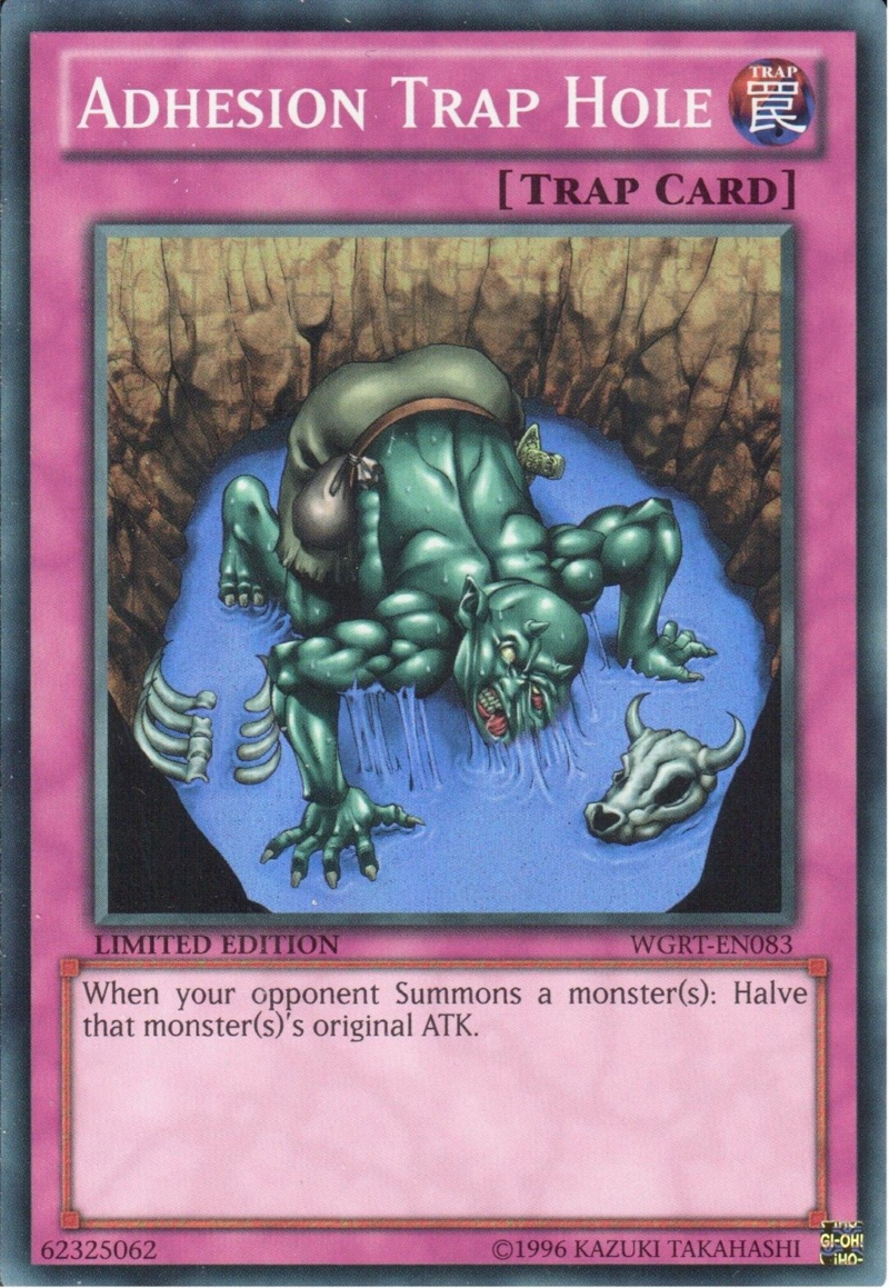 Adhesion Trap Hole [WGRT-EN083] Super Rare - Yu-Gi-Oh! - Card Brawlers | Quebec | Canada |