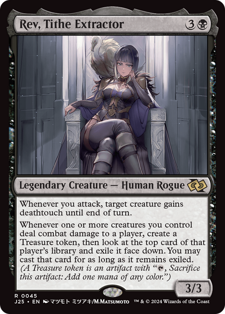 Rev, Tithe Extractor (Anime) [Foundations Jumpstart] - Magic: The Gathering - Card Brawlers | Quebec | Canada |